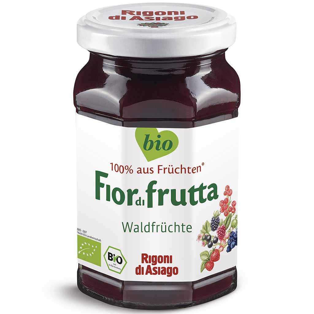Fior di frutta Waldfrüchte Bio Fruchtaufstrich 250g MHD 18.06.28