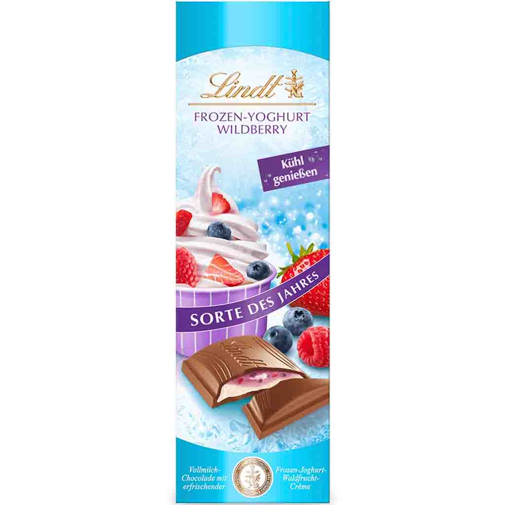 Lindt Sommertafel Frozen Joghurt Wildberry 100g MHD 30.12.25