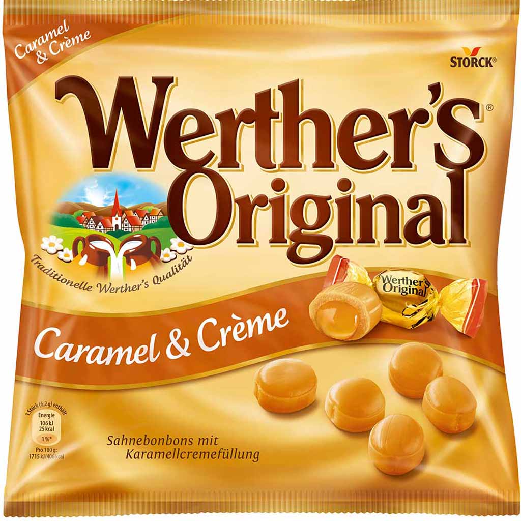 Werthers Original Caramel & Creme 225g MHD 30.05.26