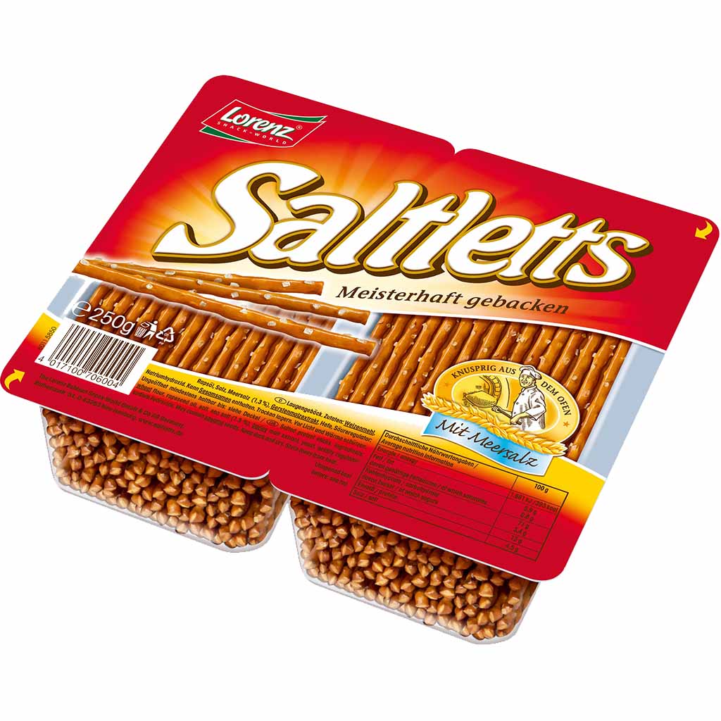 Lorenz Saltletts Sticks 250g MHD 25.04.26