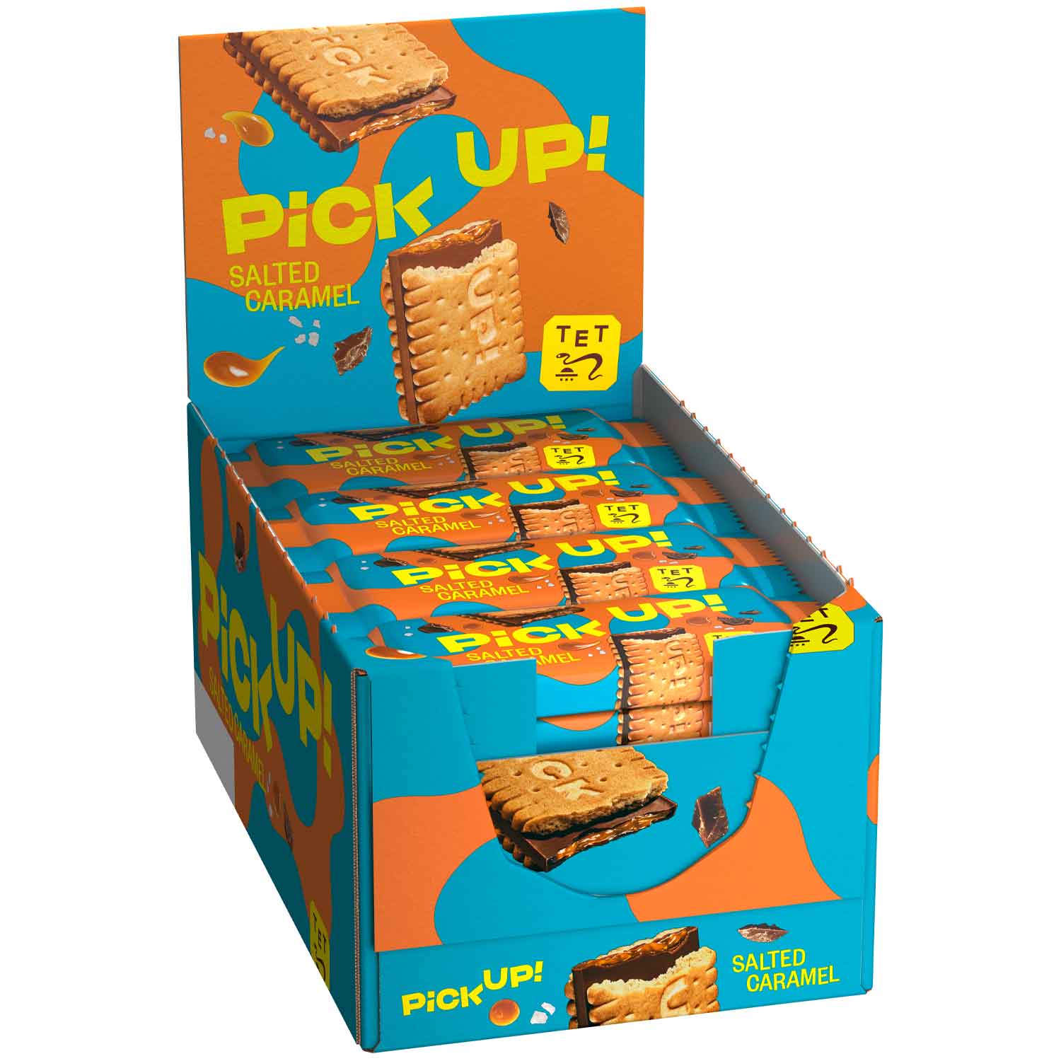 PiCK UP! Salted Caramel 24x28g =672g MHD 31.12.25