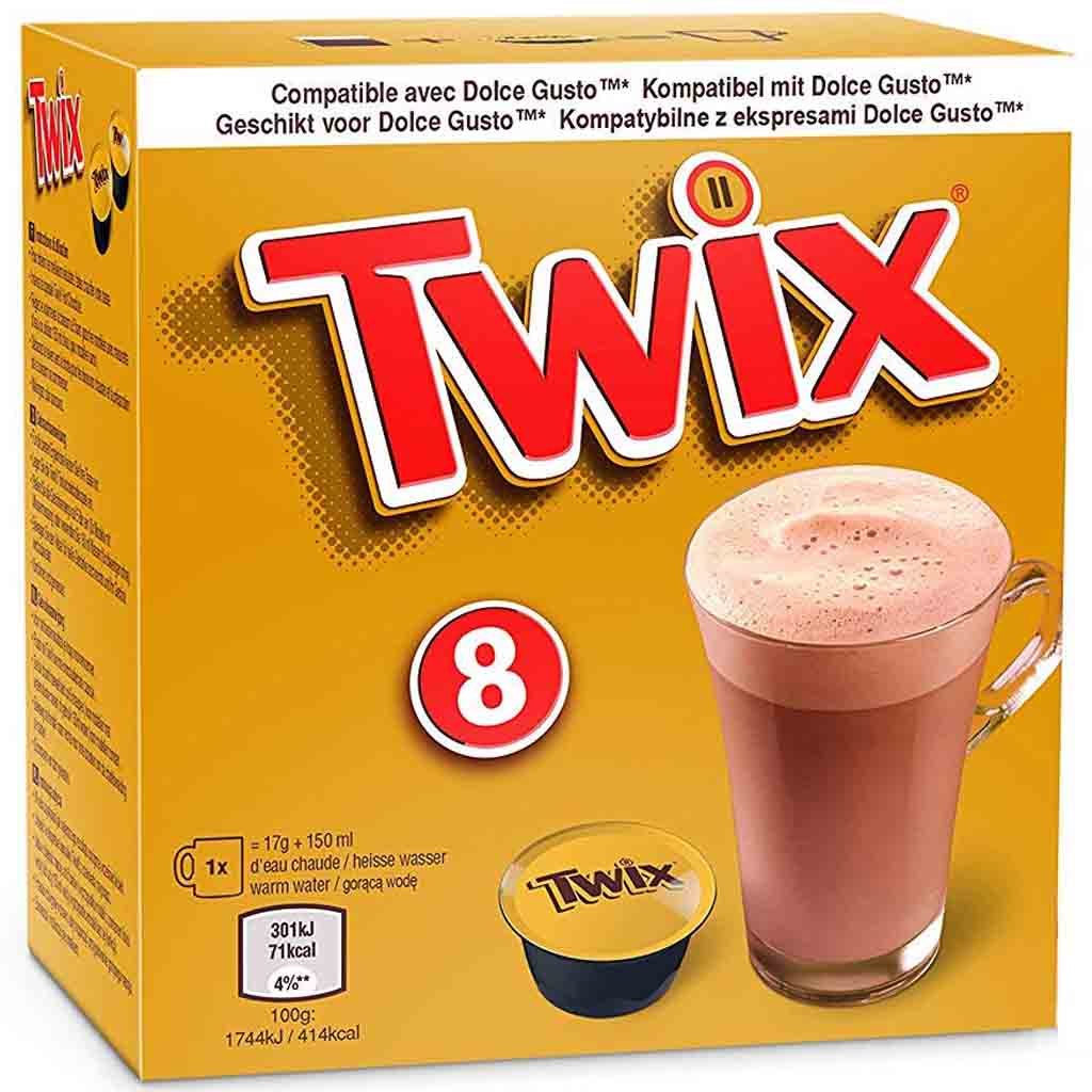 Twix Dolce Gusto Kapseln 8 Tassen 120g
