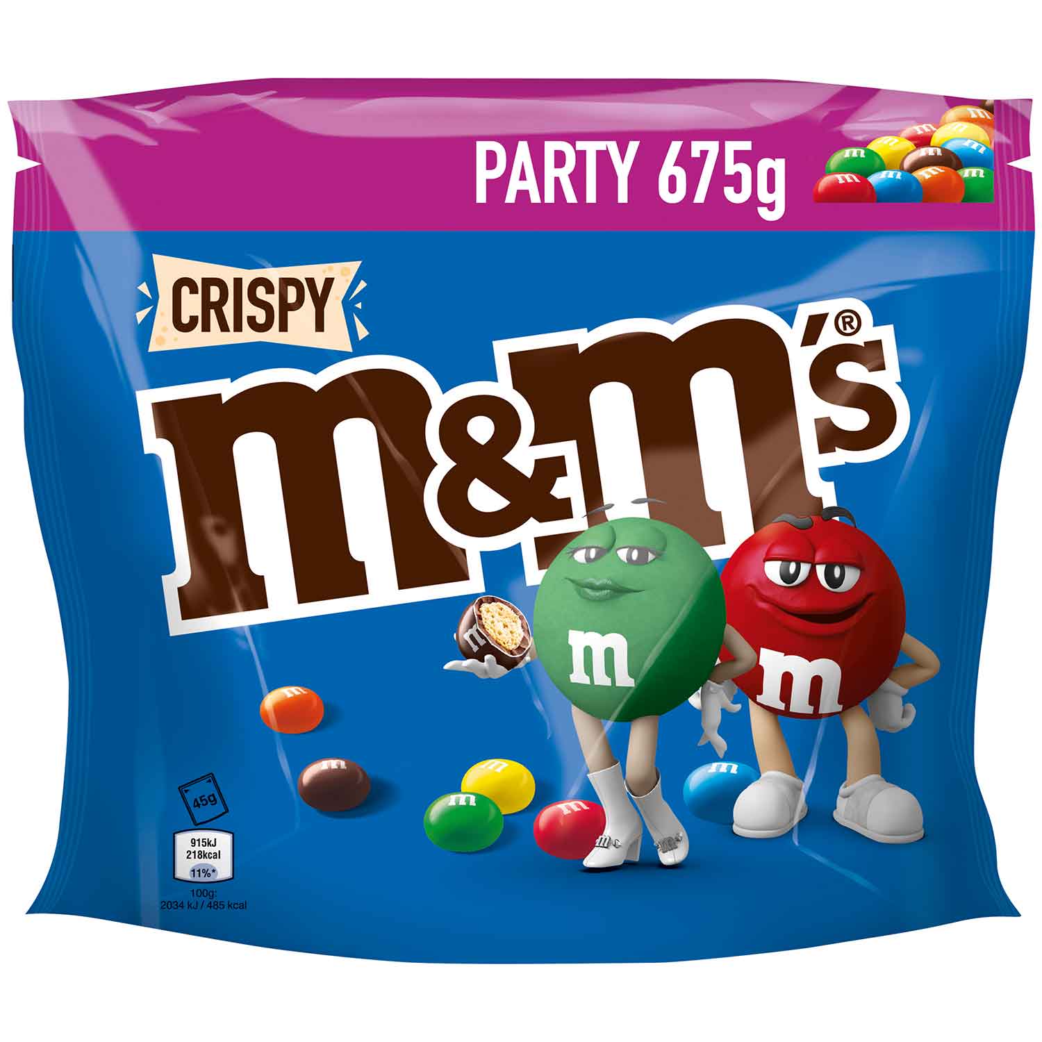 M&Ms Crispy 675g MHD 29.03.26