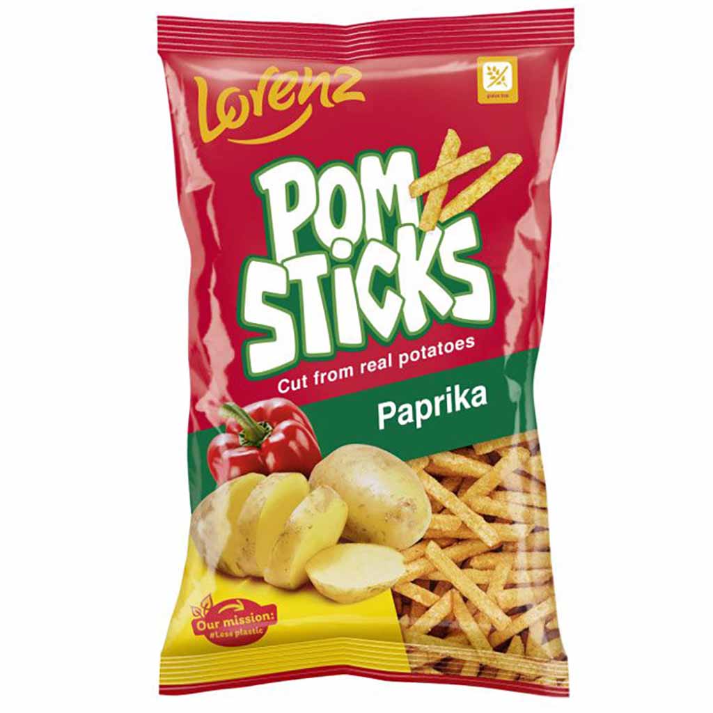 Lorenz Pomsticks Paprika 100g  GTIN4017100722004