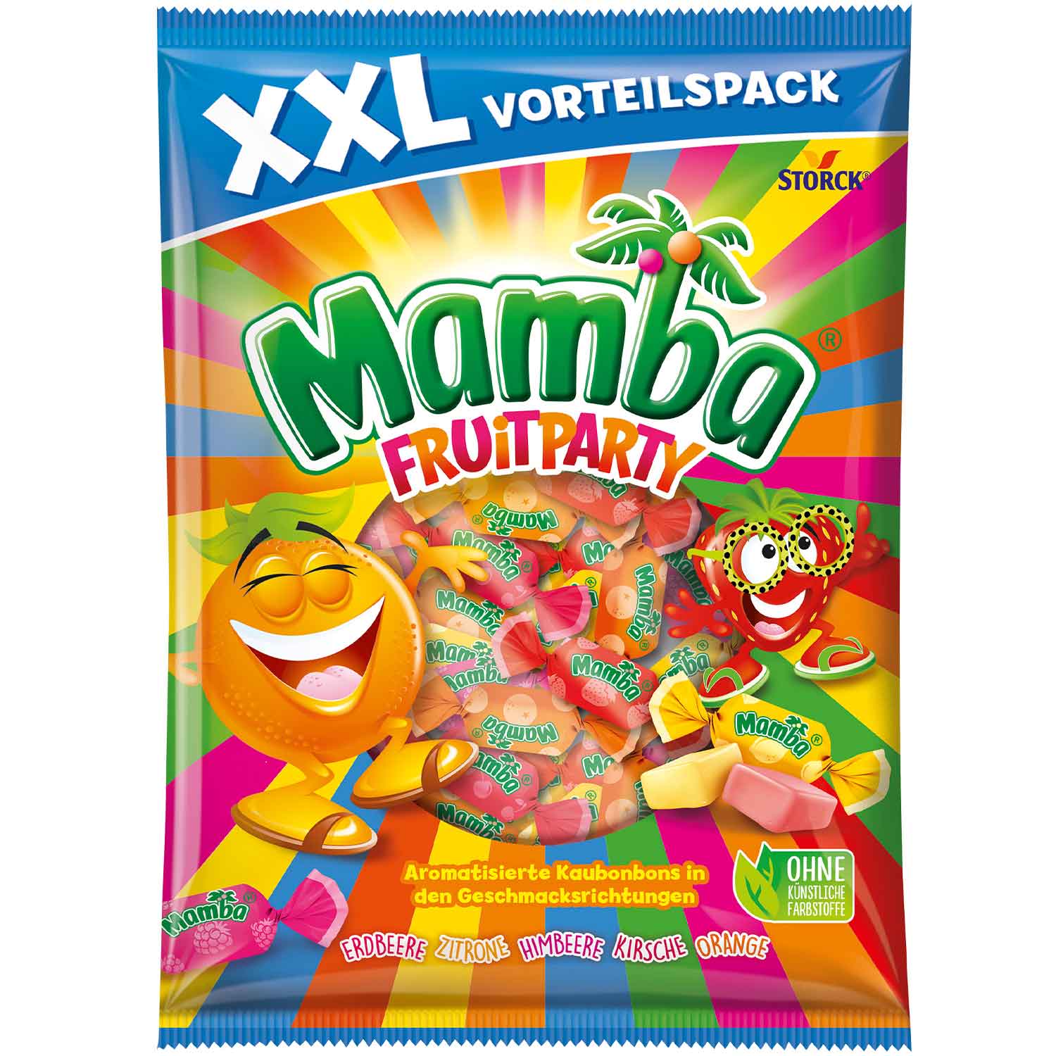 Mamba Fruitparty 500g MHD 30.01.27
