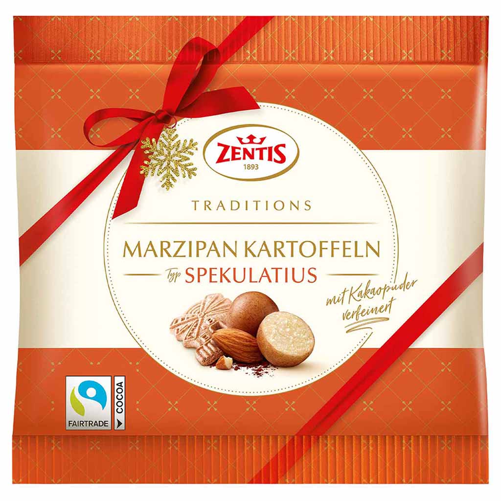 Zentis Marzipan Kartoffeln Spekulatius 100g MHD 30.04.26