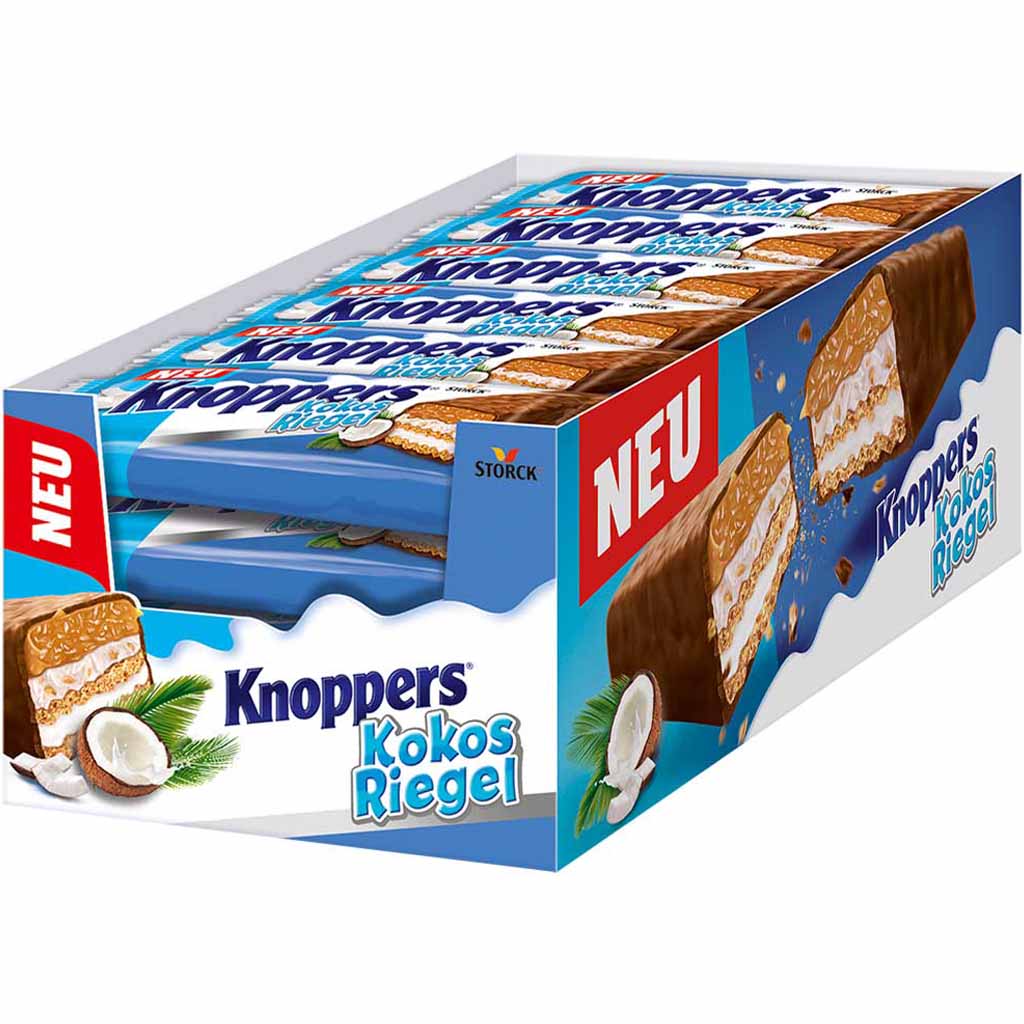 Knoppers Riegel Kokos 24x 40g=960g MHD 12.01.26