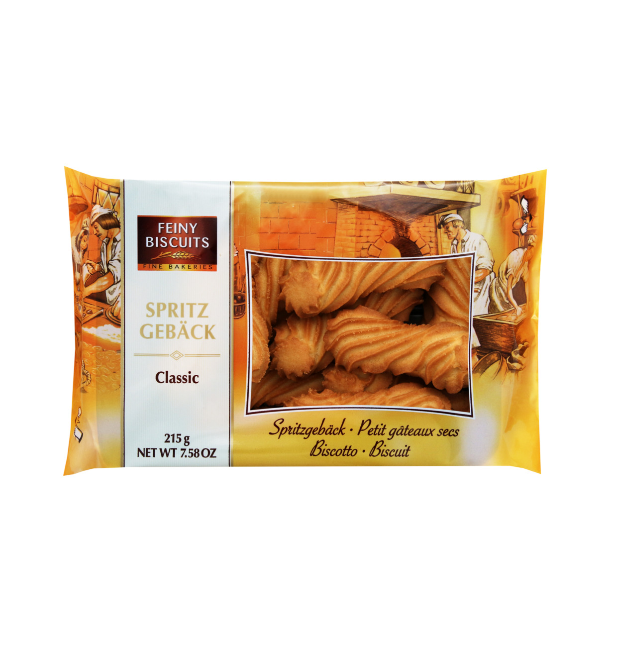 Feiny Biscuits Spritzgebäck Classic 215g MHD 16.02.26