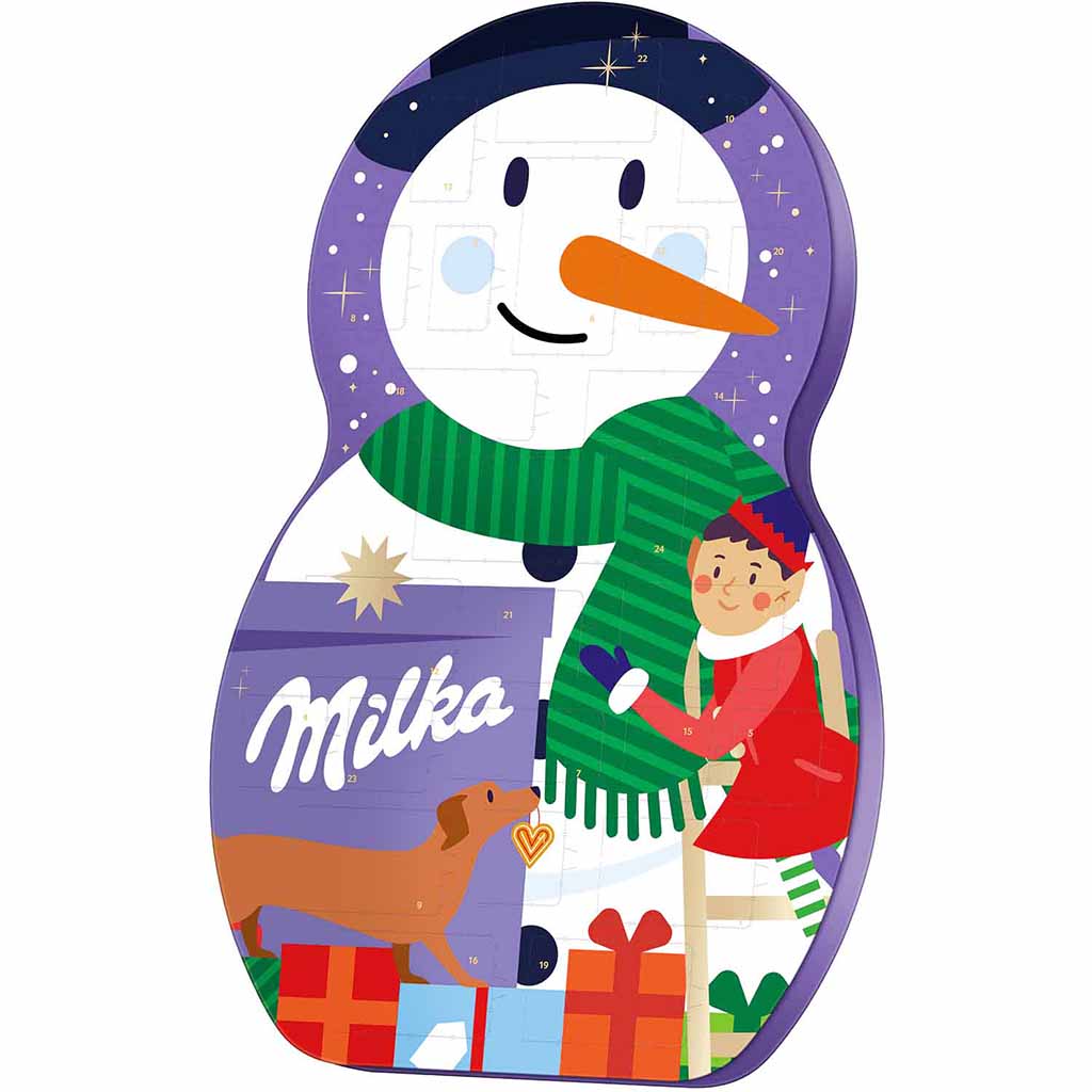 Milka Snow Mix Adventskalender 213g, 7622202025181