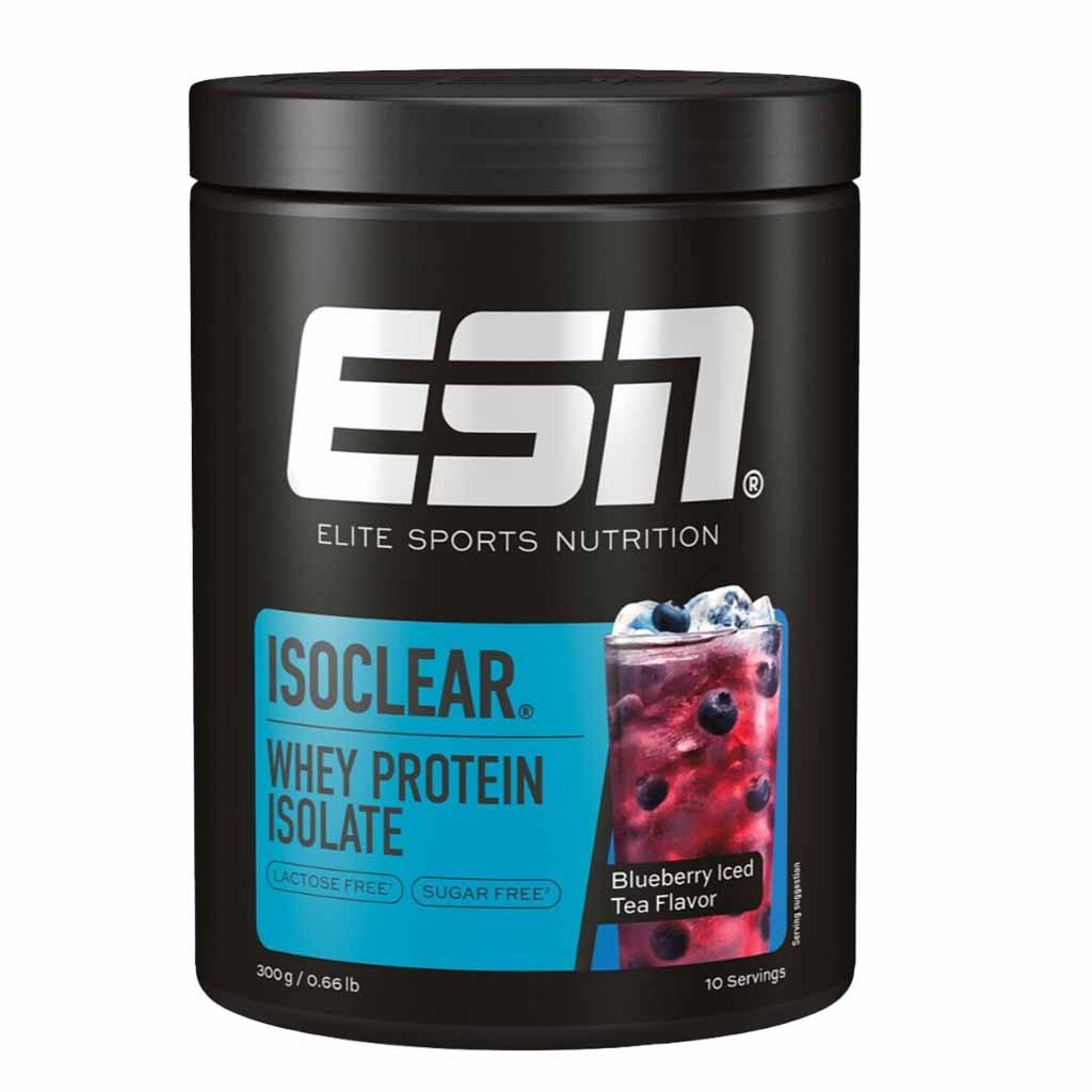 ESN Isoclear Whey Protein Isolate Blueberry Iced Tea 300g MHD 31.12.26