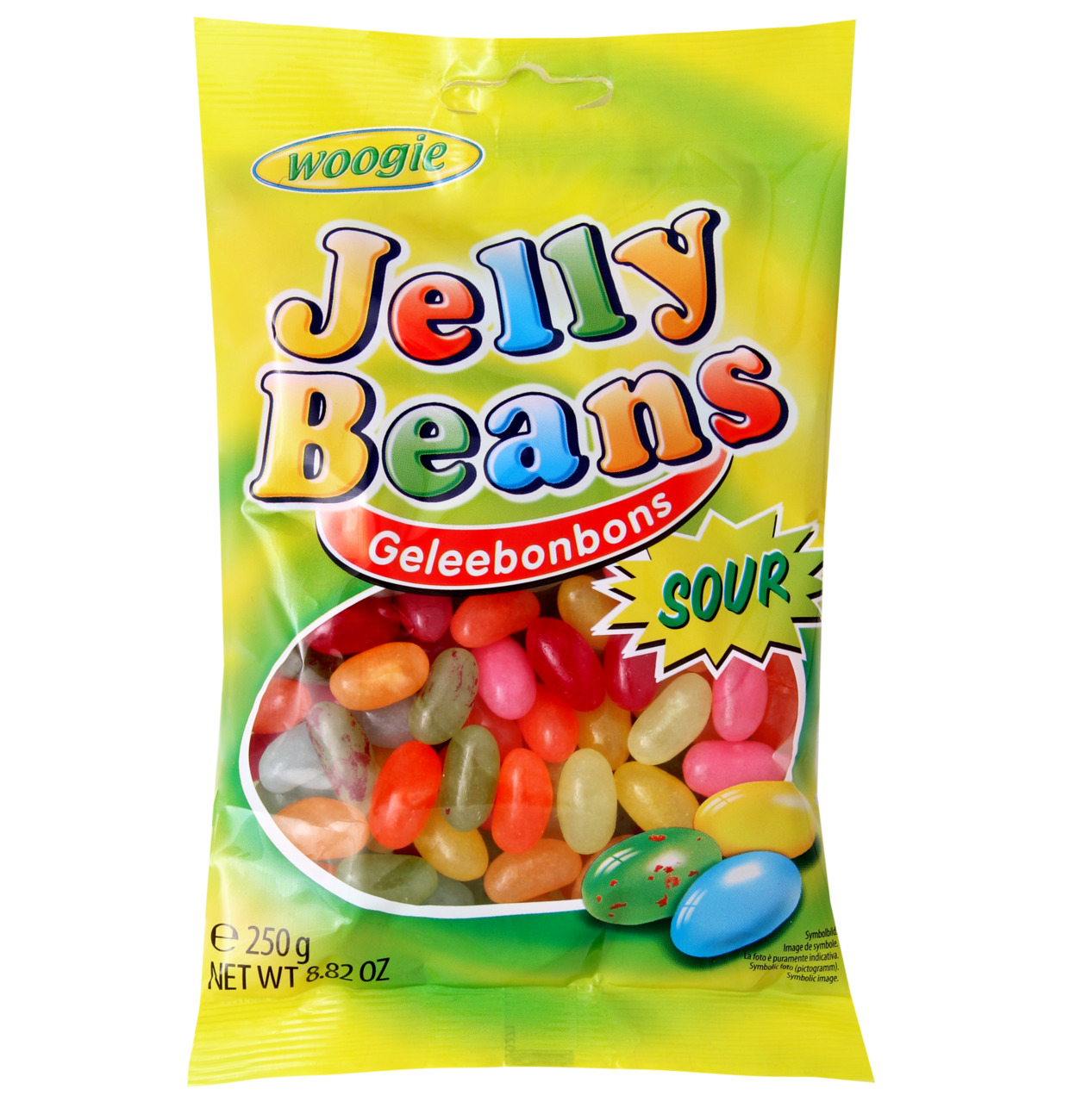Woogie Jelly Beans sour 250g MHD 30.07.26