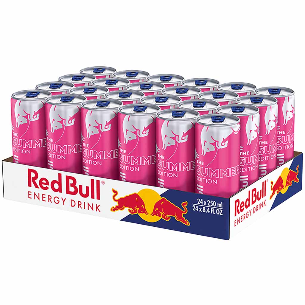 24x Red Bull Summer Edition White Peach DOSE je 250ml = 6L, 9002490283025, 90474514