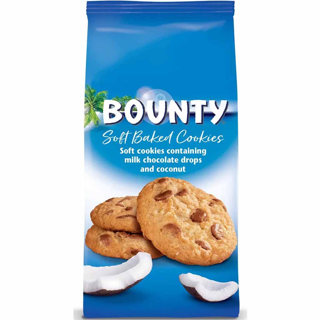 Bounty Soft Baked Cookies 180g, 5060402907661