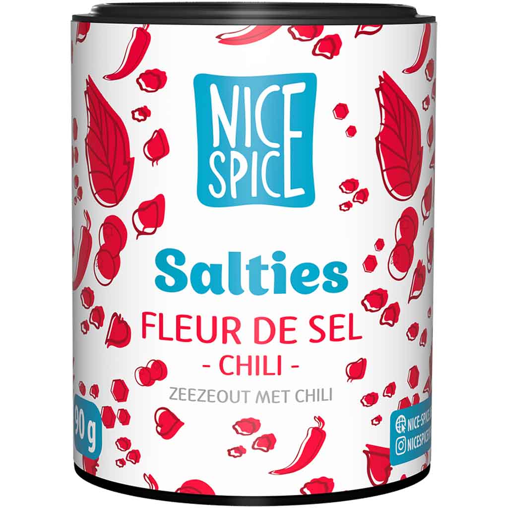 Nice Spice Salties Fleur de Sel Chili 90g MHD 30.11.25