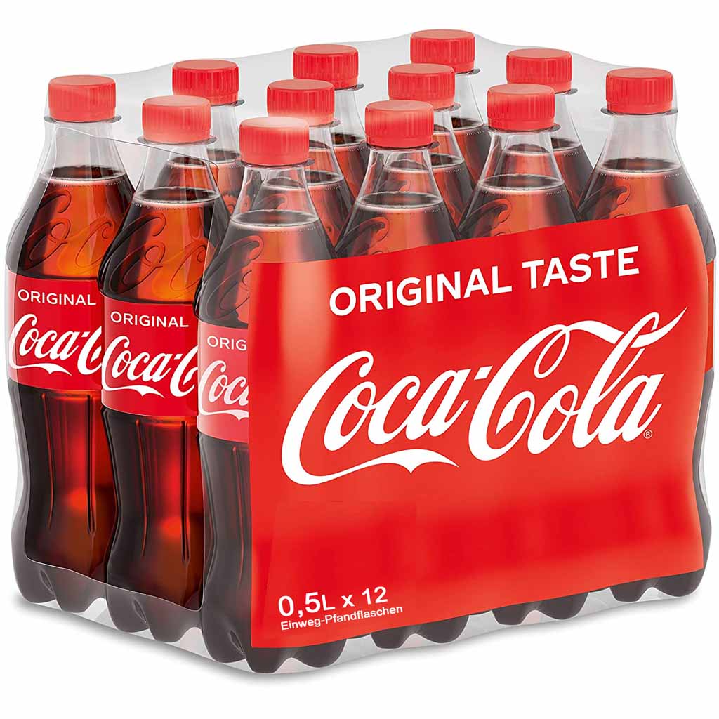 Coca-Cola Original PET 12 x 0,5 Liter