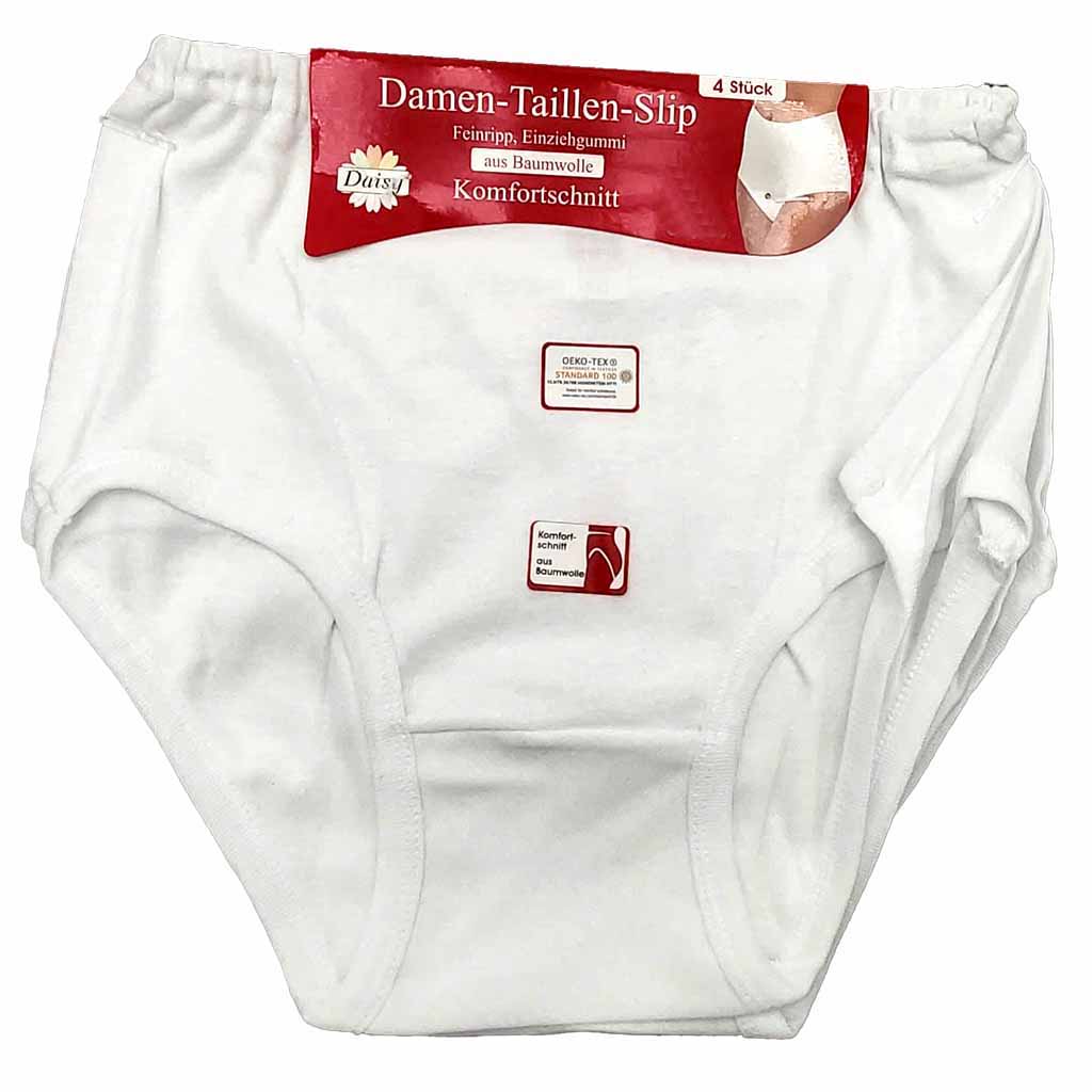 Damen Taillen Slip 4er Pack Größe 44-46