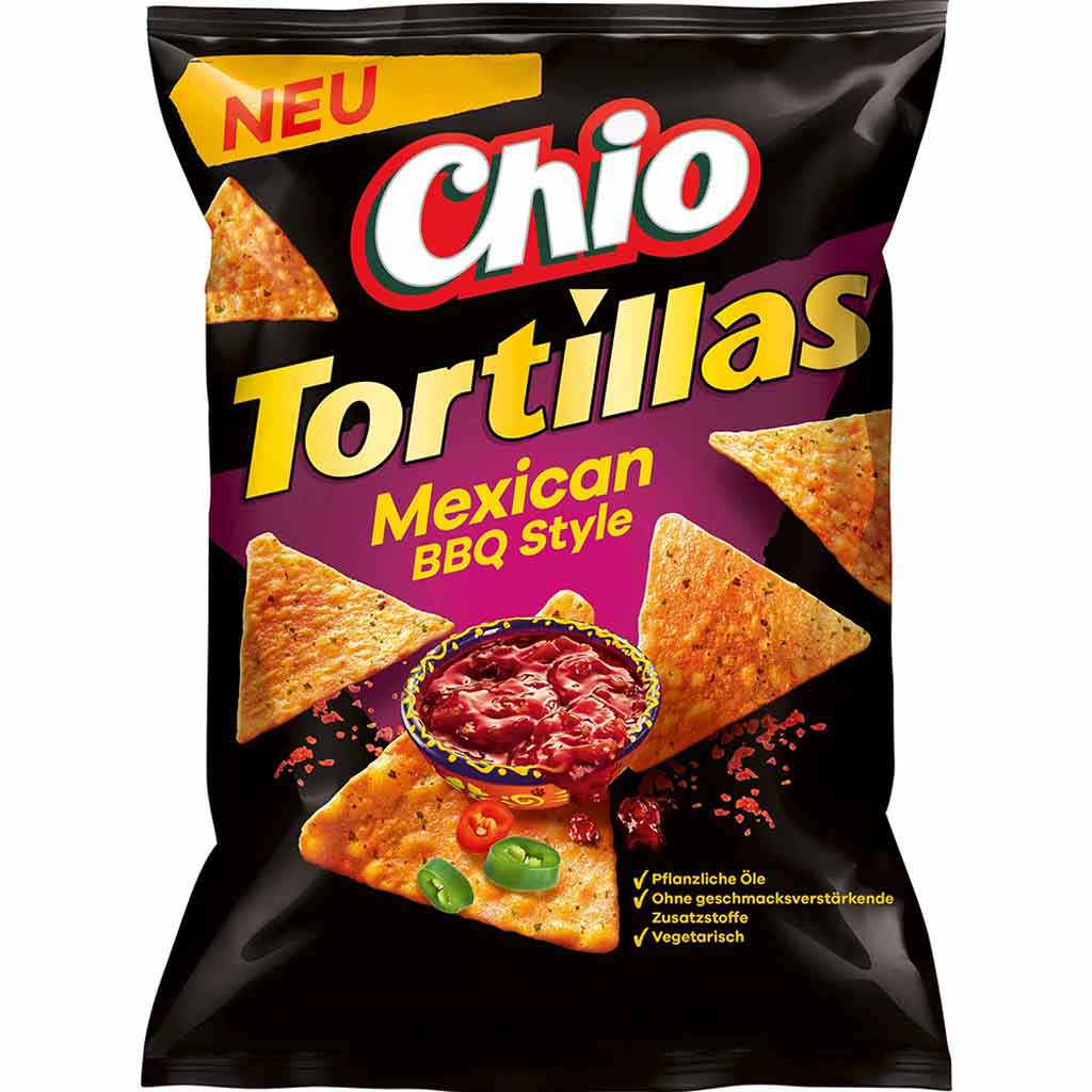 Chio Tortillas Mexican BBQ Style 110g MHD 15.12.25
