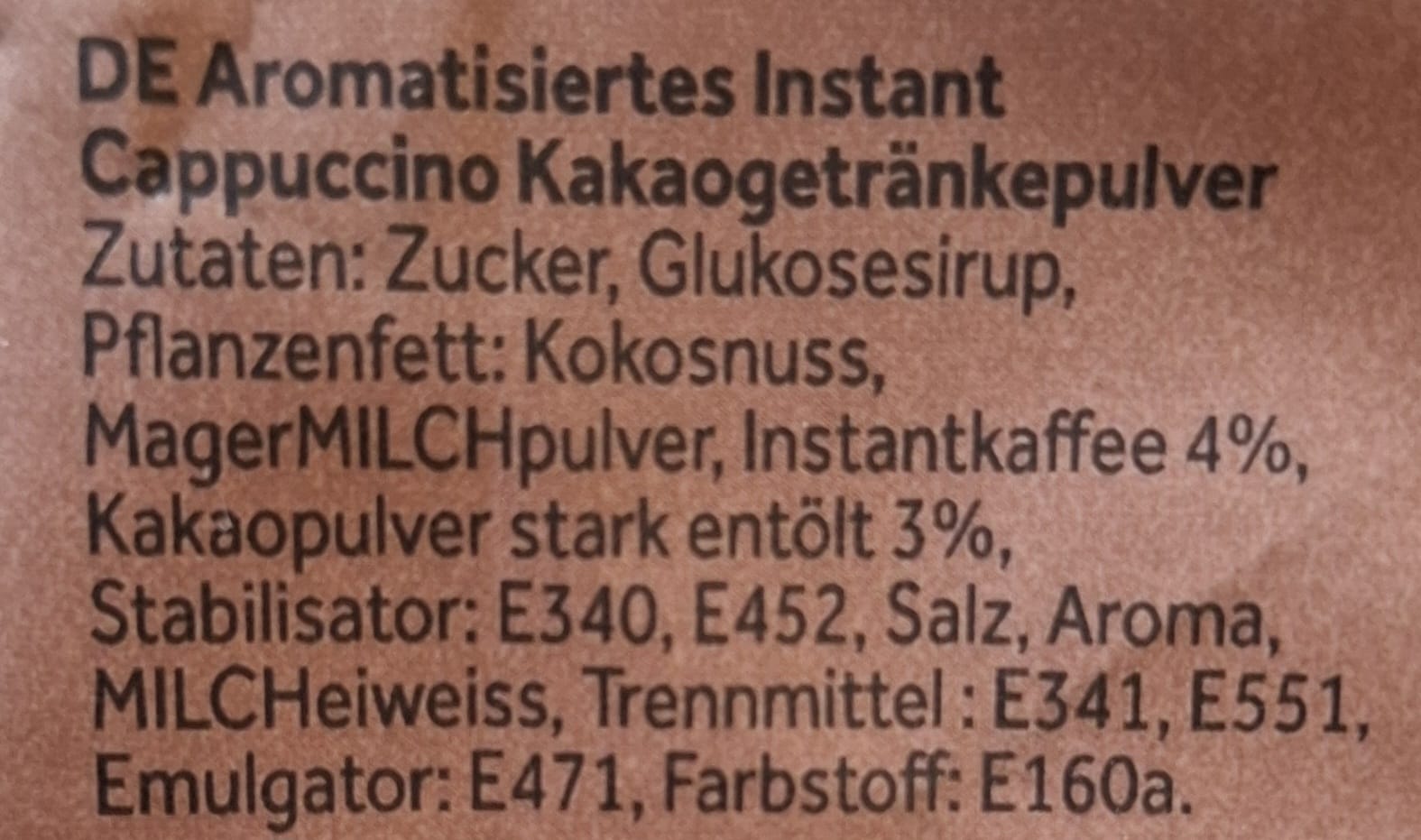 Caprimo Cappuccino Caramel 1000g, 7340161405102