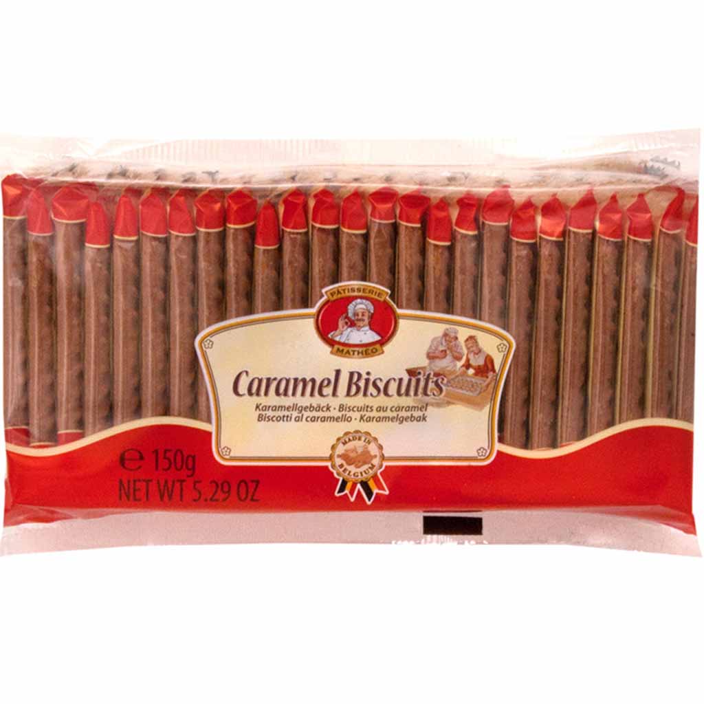 Patisserie Matheo Caramel Biscuit 150g MHD 21.05.26