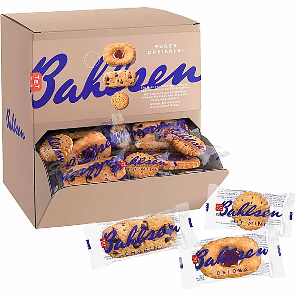 Bahlsen süßes Dreierlei Gebäck 150er 988g MHD 01.06.26