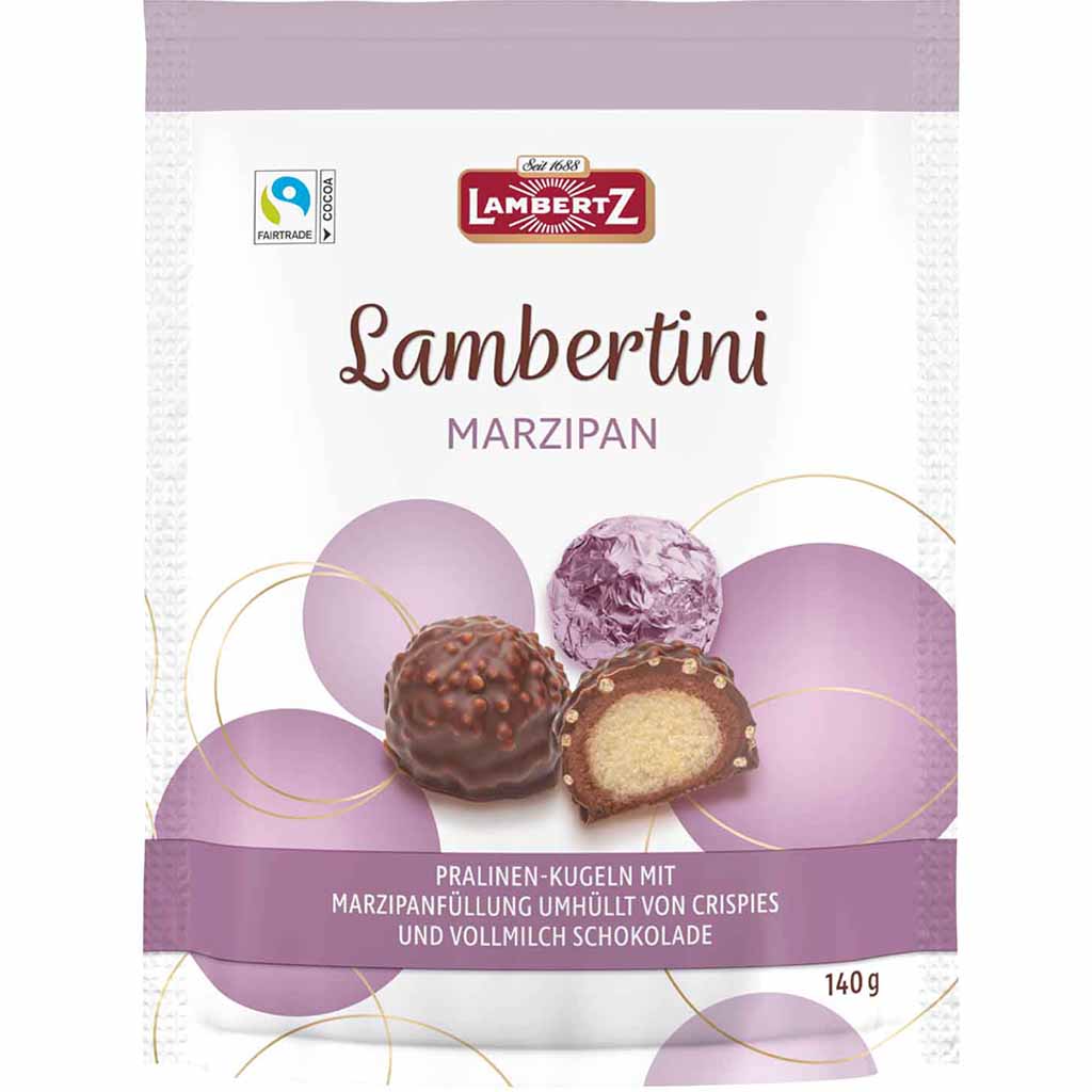Lambertz Lambertini Marzipan Pralinen Kugeln 140g MHD 30.12.25