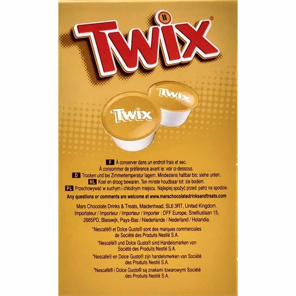 Twix Dolce Gusto Kapseln 8 Tassen 120g