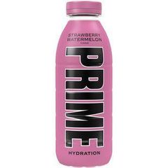 12x PRIME Hydration Strawberry / Watermelon PET á 0,5L=6L MHD 30.03.26