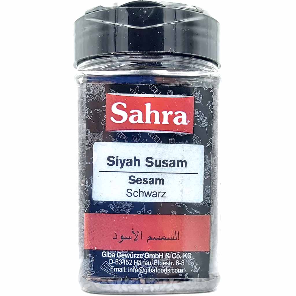 Sahra schwarzer Sesam 85g MHD 30.06.28