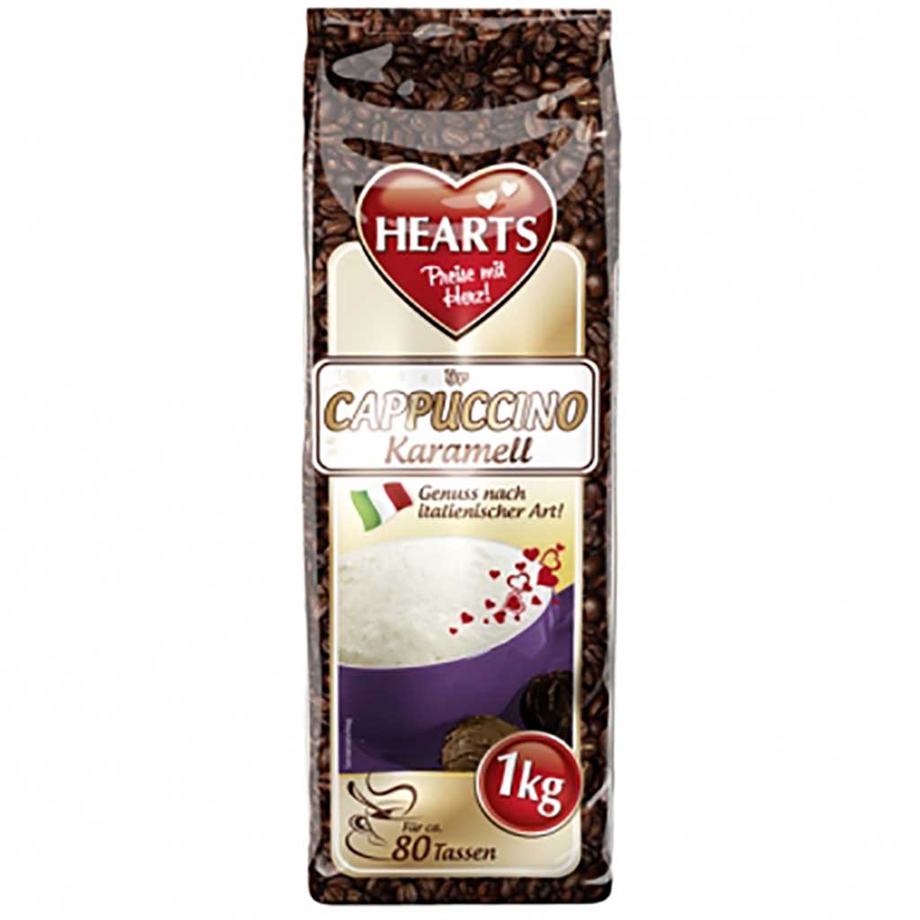 Hearts Cappuccino Typ Karamell 1000g MHD 04.09.27