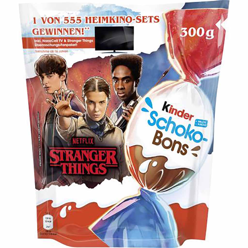 Kinder Schoko Bons Stranger Things 300g MHD 21.04.26
