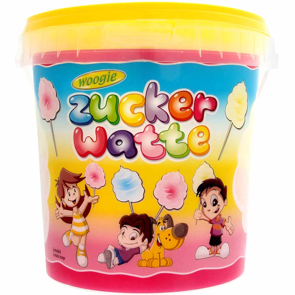 Woogie Zuckerwatte Eimer 50g MHD 04.08.26