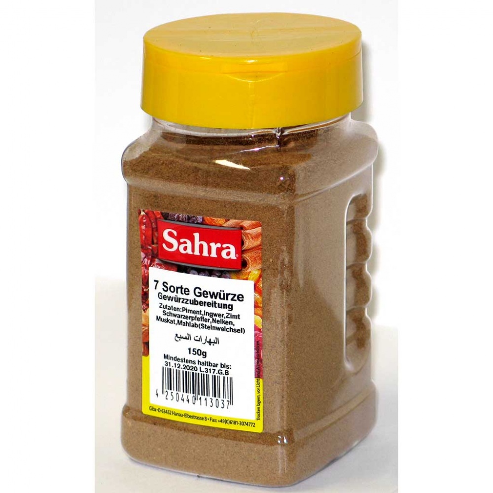 Sahra 7 Gewürze Gewürzzubereitung 150g