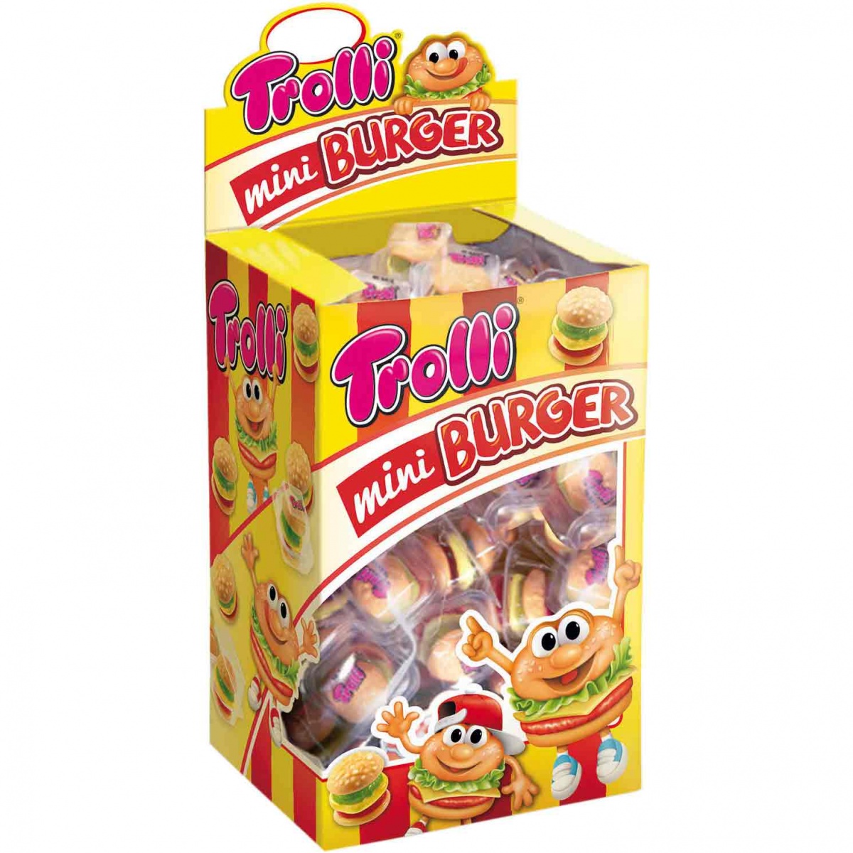 Trolli Mini Burger 80x10g MHD 02.03.27