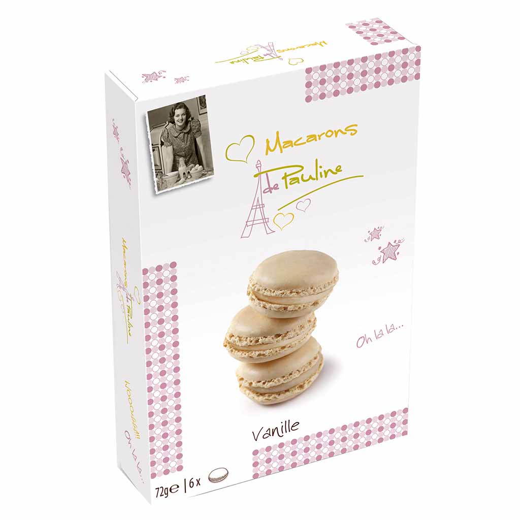 Macarons de Pauline Vanille 72g MHD 13.06.26
