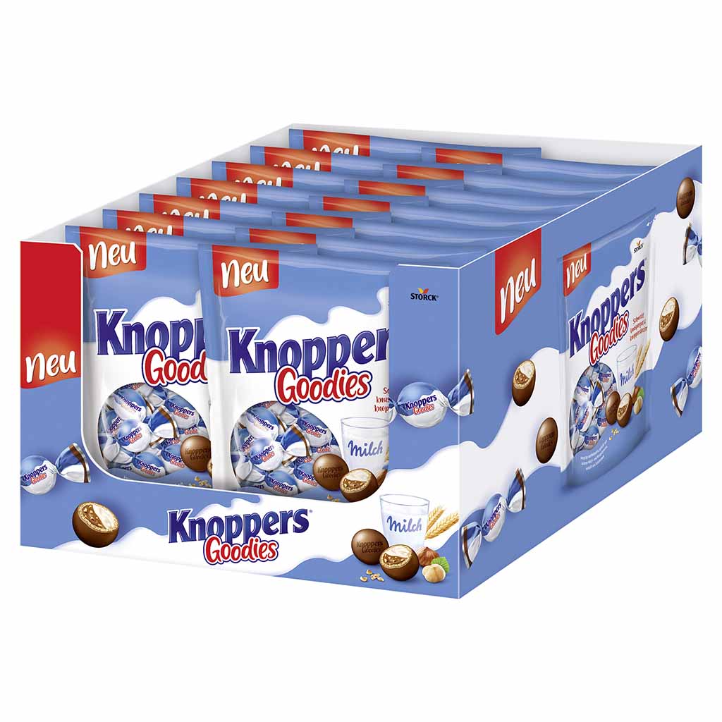 Knoppers Goodies Waffelkugeln 14 x 180g Beutel