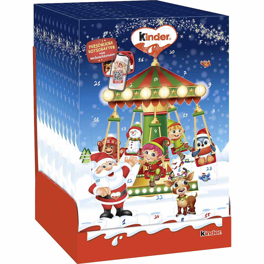 kinder Mini Mix Adventskalender 151g, 8000500448465