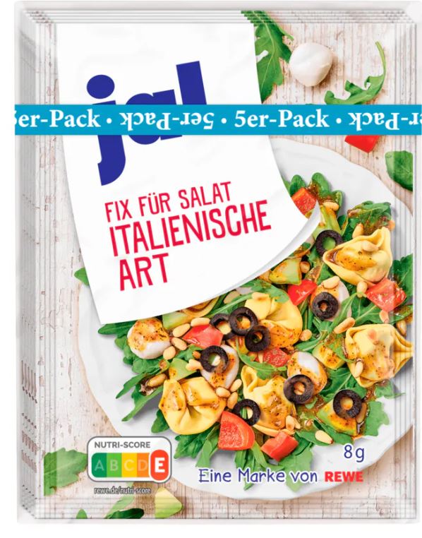 ja! Fix für Salat Italienische Art 5x8g MHD 30.11.26