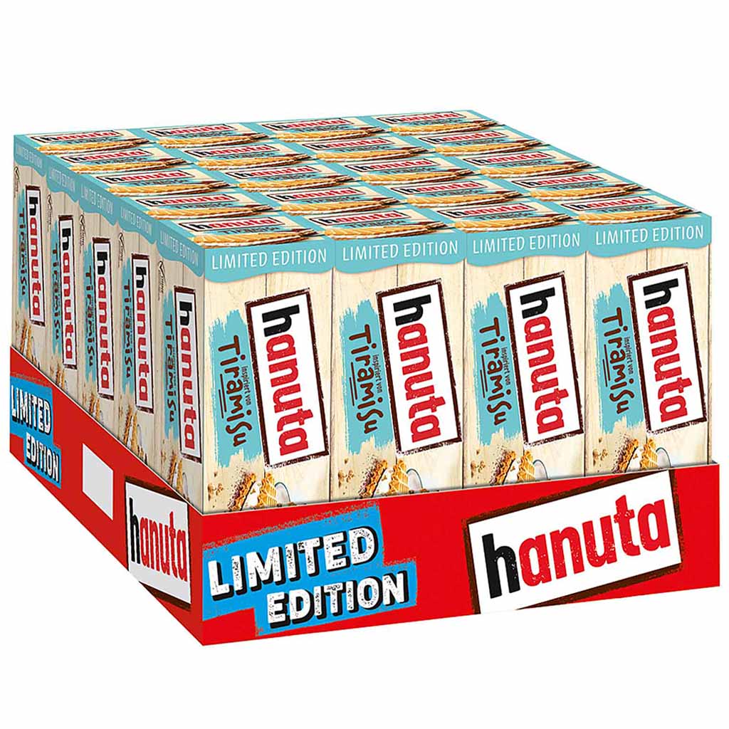 Hanuta Tiramisu Waffelschnitte 10er 220g Limited Edition Display