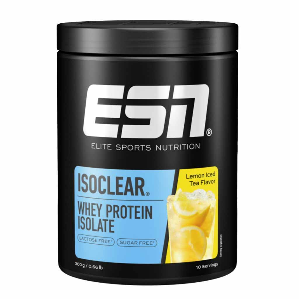 ESN Isoclear Whey Protein Isolate Lemon Iced Tea Flavor 300g MHD 31.08.26