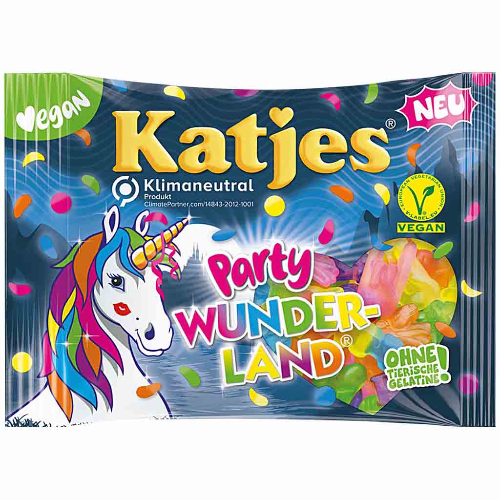 Katjes Fruchtgummi Party Wunderland 175g MHD 30.06.26