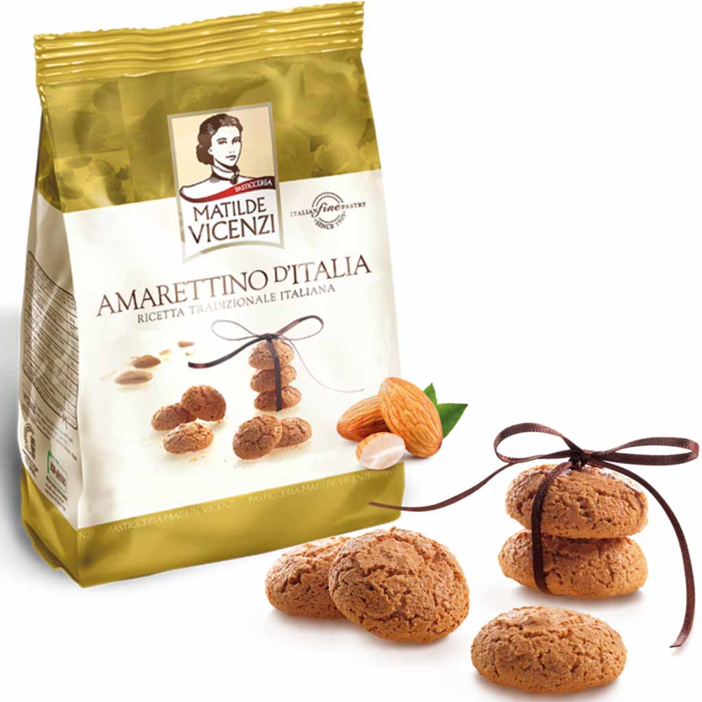 Matilde Vicenzi Amarettino d'Ítalia Amaretto Gebäck 100g MHD 30.09.26