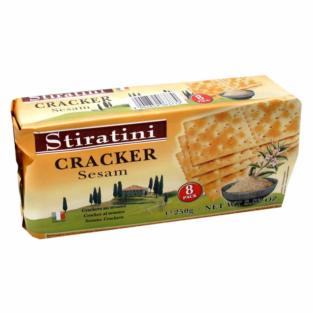 Stiratini Cracker mit Sesam 250g GTIN 9002859063770