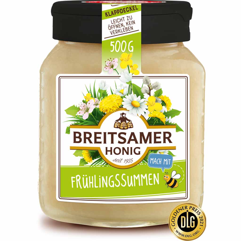 Breitsamer Honig Frühlingssummen 500g MHD 30.04.27