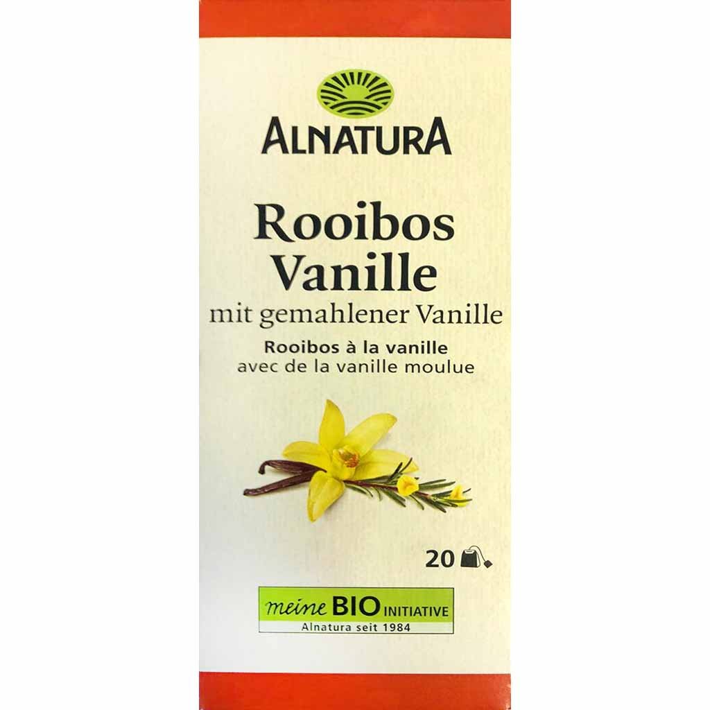 Alnatura Rooibos Vanille Tee 20er 30g MHD 30.06.26