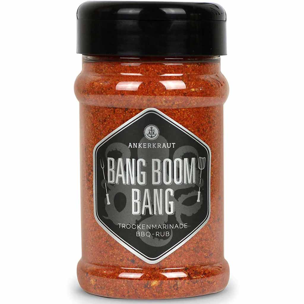 Ankerkraut Bang Boom Bang BBQ-Rub 210g MHD 03.04.28