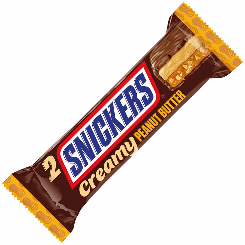 24x Snickers Creamy Peanut Butter  24x36,5 = 876g GTIN 5900951310379
