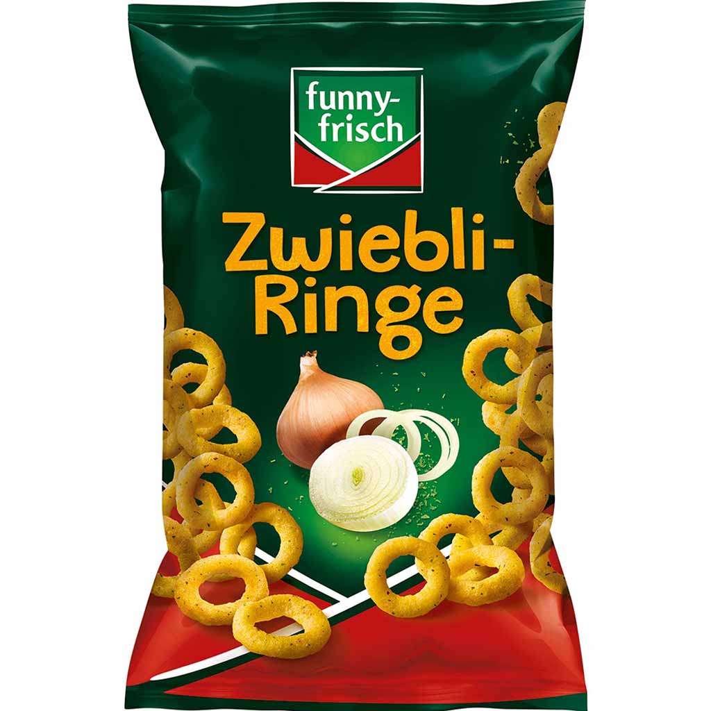 funny frisch Zwiebli-Ringe 80g MHD 27.12.25