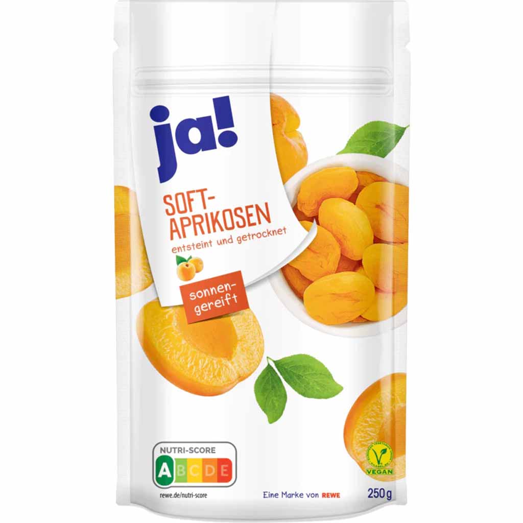 ja! Soft Aprikosen 250g MHD 30.07.26
