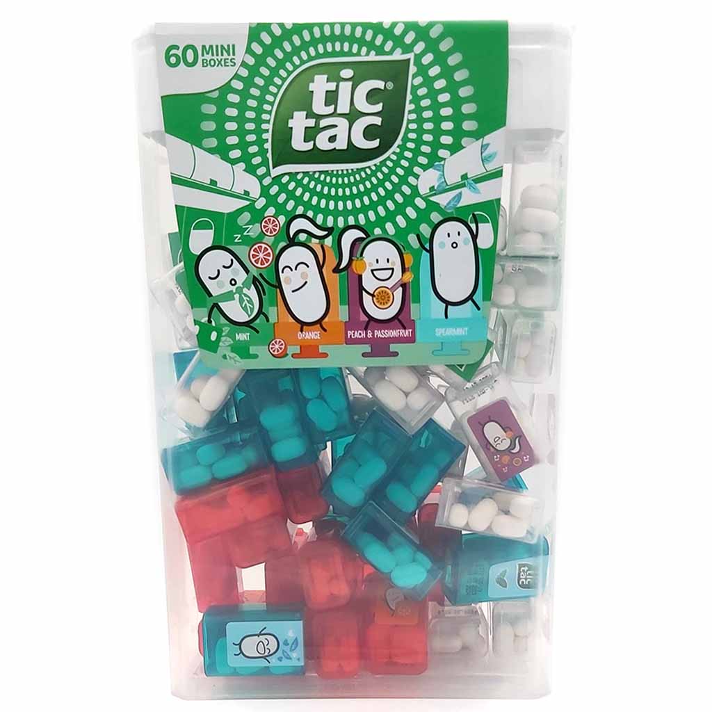 tic tac Travels  Mini Box 60x3,8g= 228g
