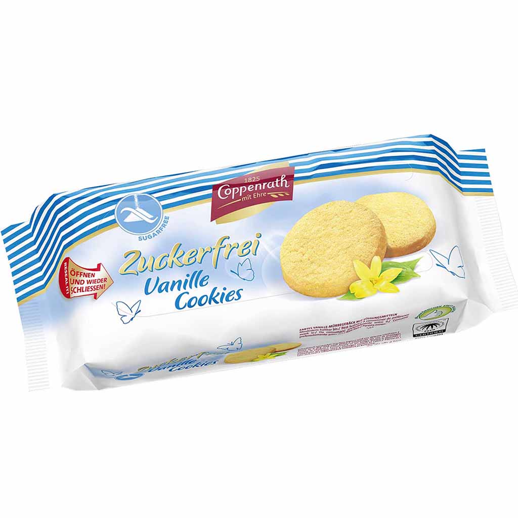 Coppenrath Zuckerfrei Vanille Cookies 200g MHD 17.06.26